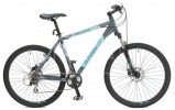 Велосипед STINGER 27,5' рама алюминий RELOAD серый/голубой Х50773-K